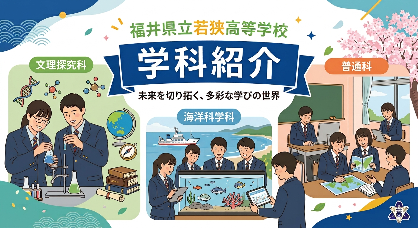 若狭高校学科紹介
