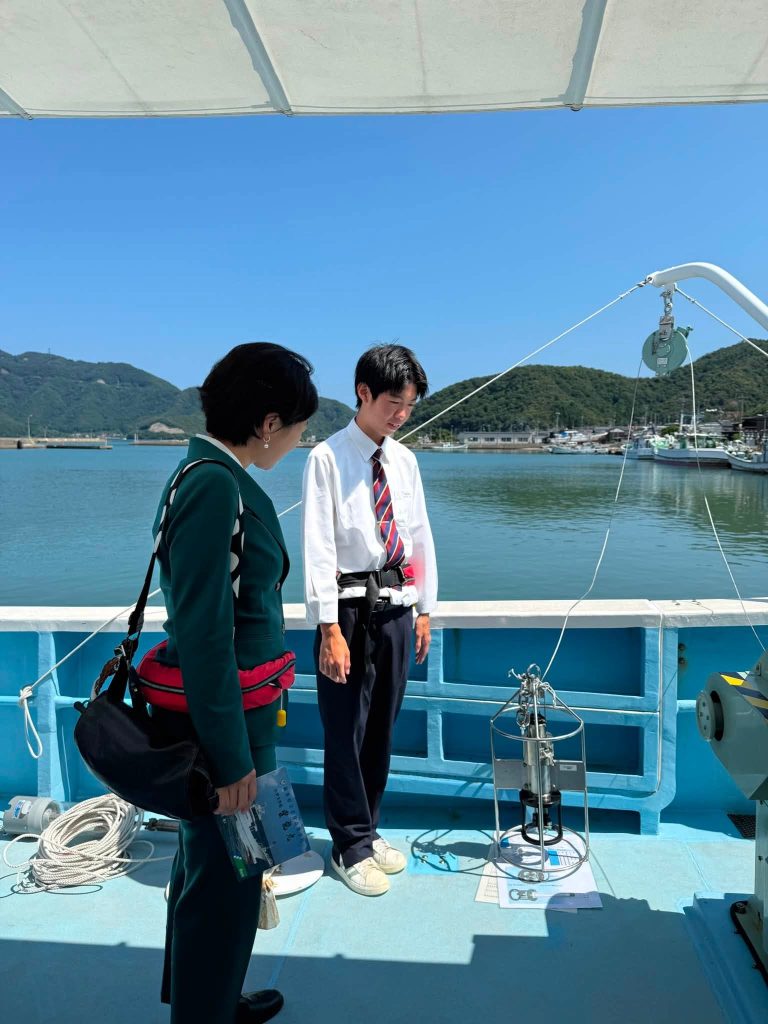 船上設備と乗船実習を紹介